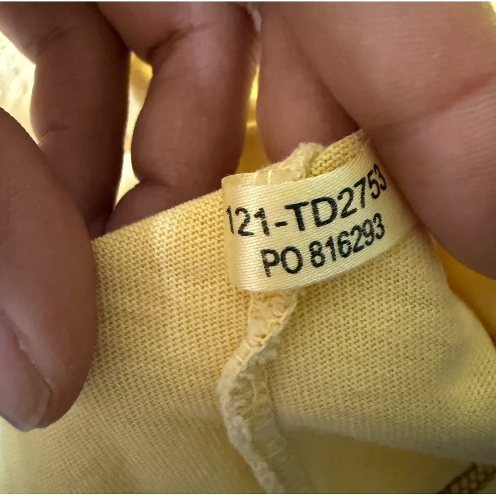 Tommy Bahama Yellow Island Tone Cotton T-Shirt XL